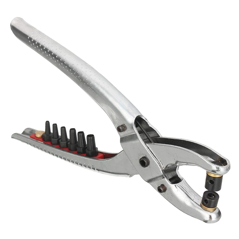 Hot Metal Rivets Eyelet Hole Punch Pliers Tool With 100Pcs Eyelets Grommets 2Pcs For Shoes Bags Leather Belt | Инструменты