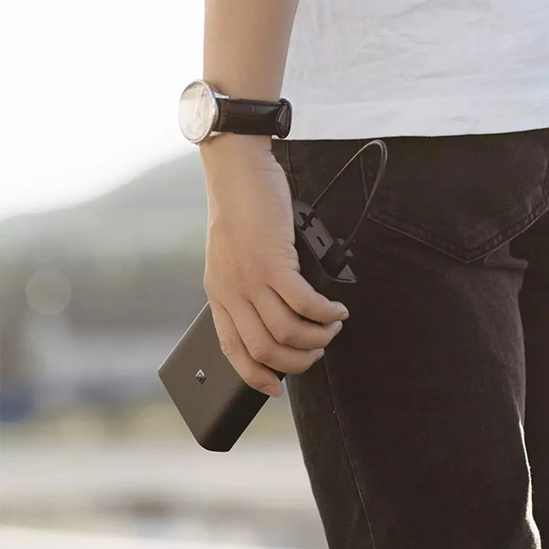 Крепление для спортивной камеры Xiao mi Мощность банк 3 20000 мАч USB C 45 Вт Портативный