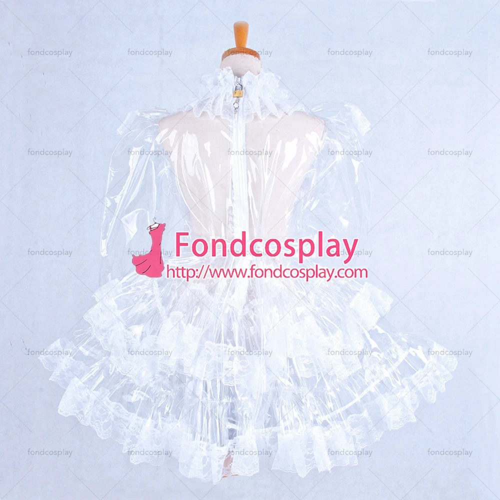 Сексуальная одежда для взрослых с крестом fondcosplay блестящее короткое Прозрачное