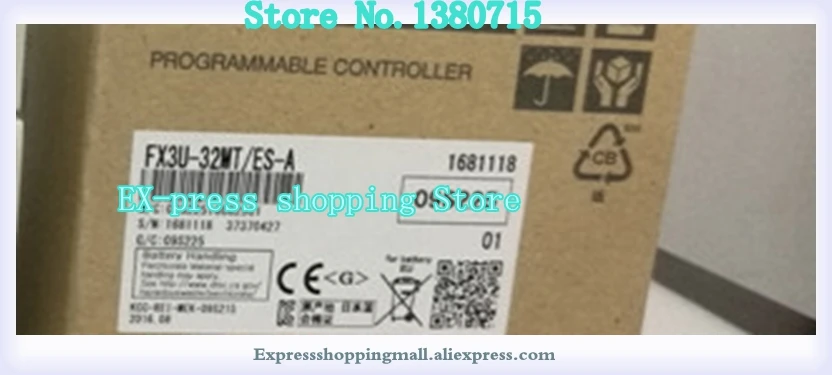 Новый FX3U-32MR FX3U-32MR/ES-A Основной блок ПЛК DI 16 DO реле 24V DC | Компьютеры и офис
