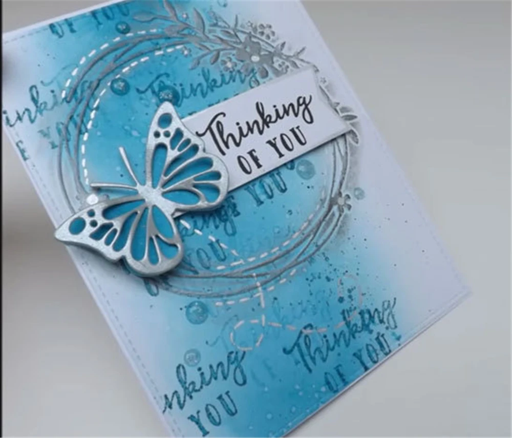 Бабочка B металлические режущие штампы новые 2020 Скрапбукинг Новые поступления