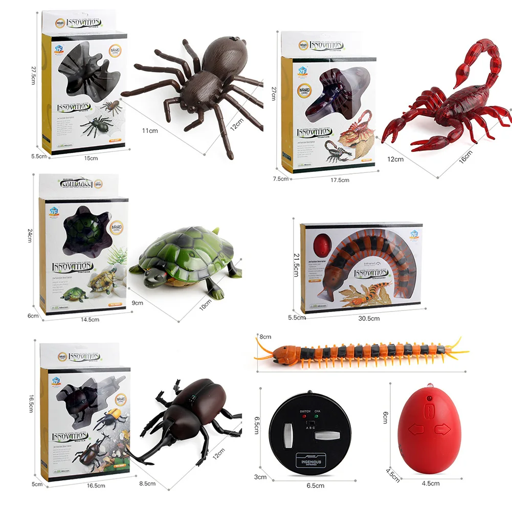 

Novelty Animal Remote Control Toys Electric Infrared Induction Model Toys RC Scorpion Model Electronic remote control Toy