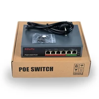 4 port poe switch power over ethernet with 2 ethernet uplink for ip cameras nvr 48v 65w 4ch poe switch ieee802 3afat