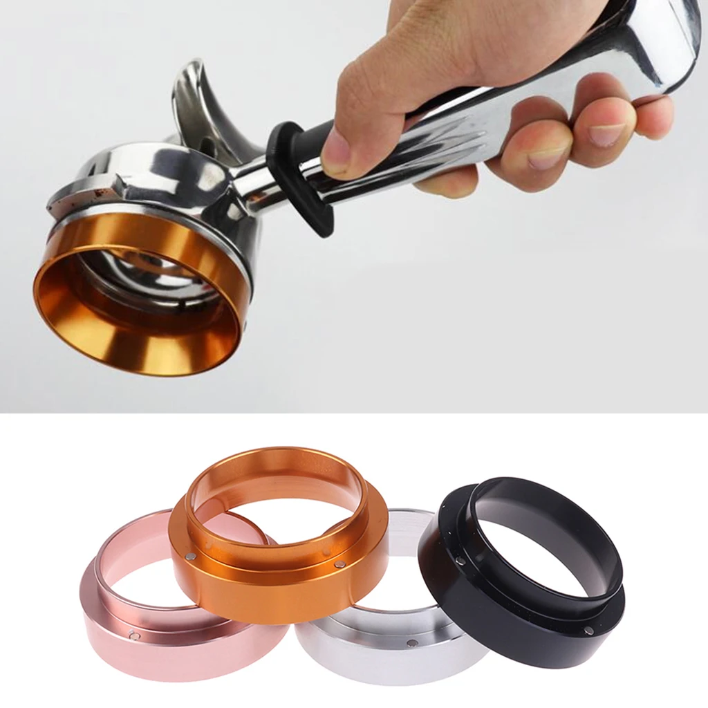 54 мм кофемолка для дозирования Воронка Эспрессо кольцо портафильтр|Темперы кофе|