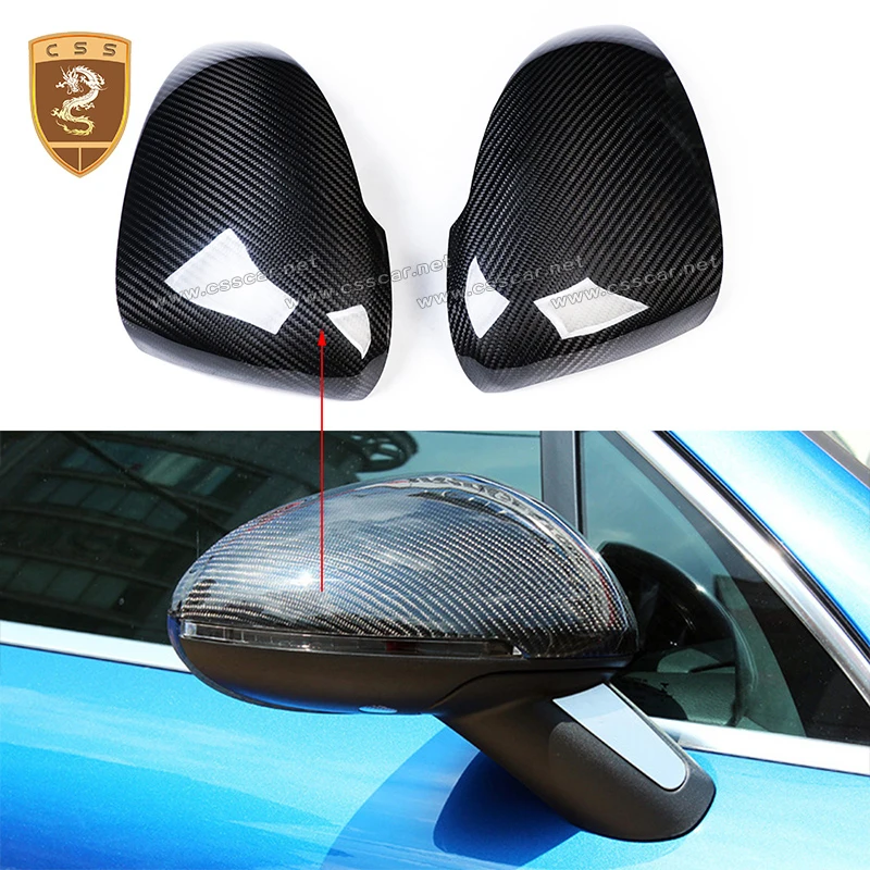 Крышка для зеркала из углеродного волокна Porsche Macan запасной стиль CF боковой Чехол
