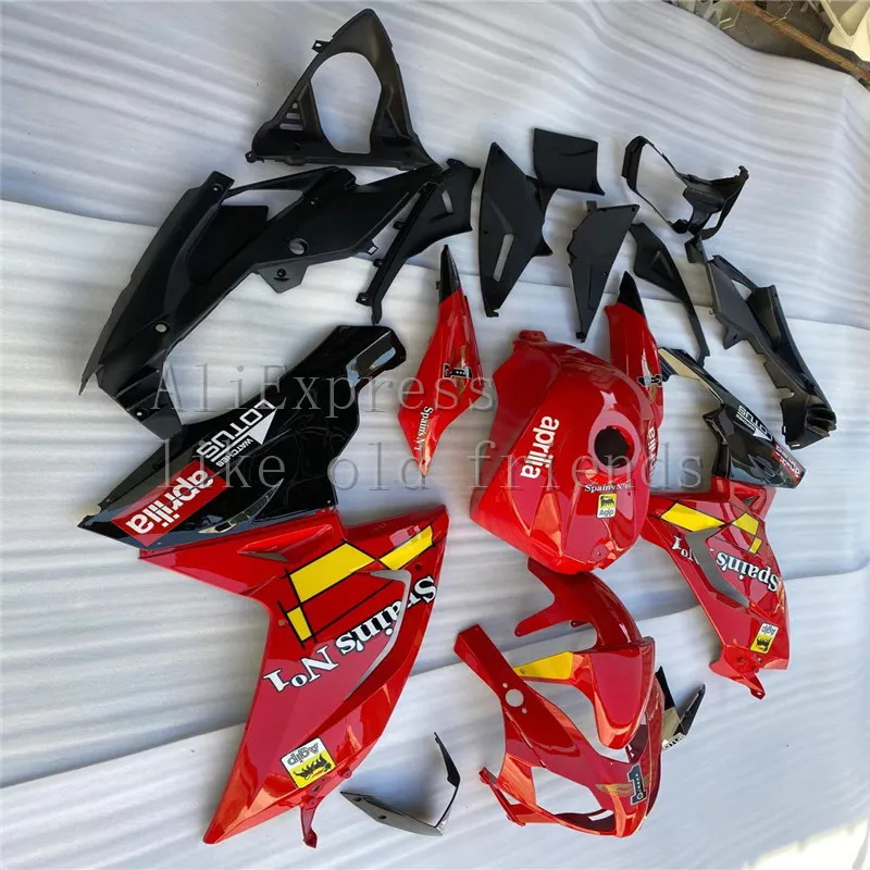 Motorcycle New ABS whole Fairings kit Fit for Aprilia RS125 06 - 11 RS 125 2006 2007 2008 2009 2010 2011 custom Red  black