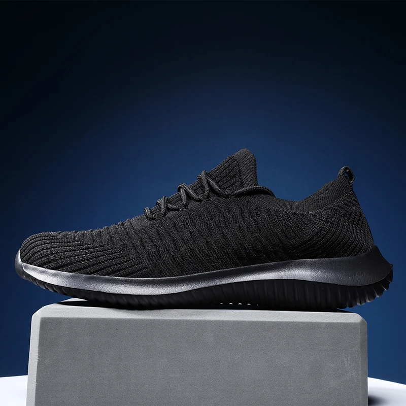 

Модные мужские кроссовки для бега, сетчатые дышащие удобные мужские кроссовки, повседневная обувь для бега