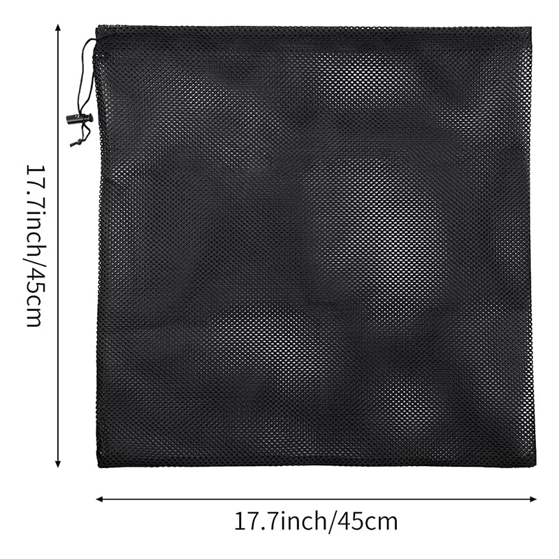 

4 Pack Pump Barrier Bag,Pond Pump Filter Bag,Large Pump Mesh Bag Media Bag for Pond Biological Filters Pond &Submersible