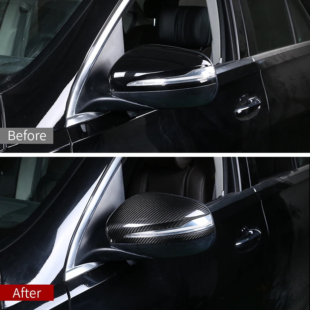 Отделка карбонового заднего зеркала для Mercedes gle w167 VGLS W167 v167 carbon 2020 350/amg 450 500e amg