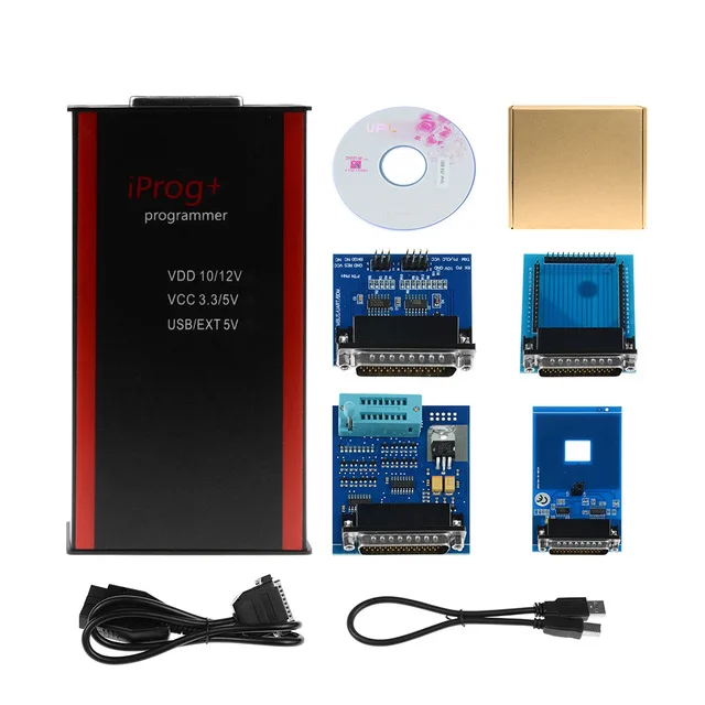 Iprog+ V80 Iprog программист поддержка IMMO+ коррекция пробега+ сброс подушки безопасности до года Замена Carprog/Digiprog/tango