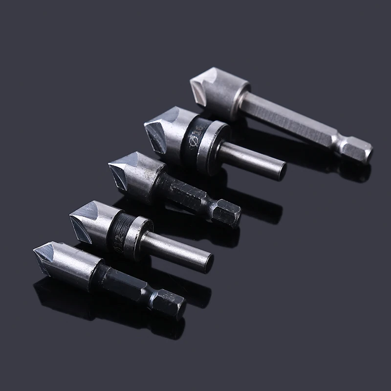 

Аксессуары для инструментов, многофункциональный зенкер, сверло, точечный угол, снятие фаски, зенкер, инструмент с круглым хвостовиком