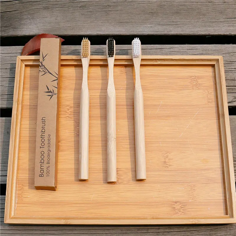 1 шт. деревянная зубная щетка для взрослых и детей | Красота здоровье