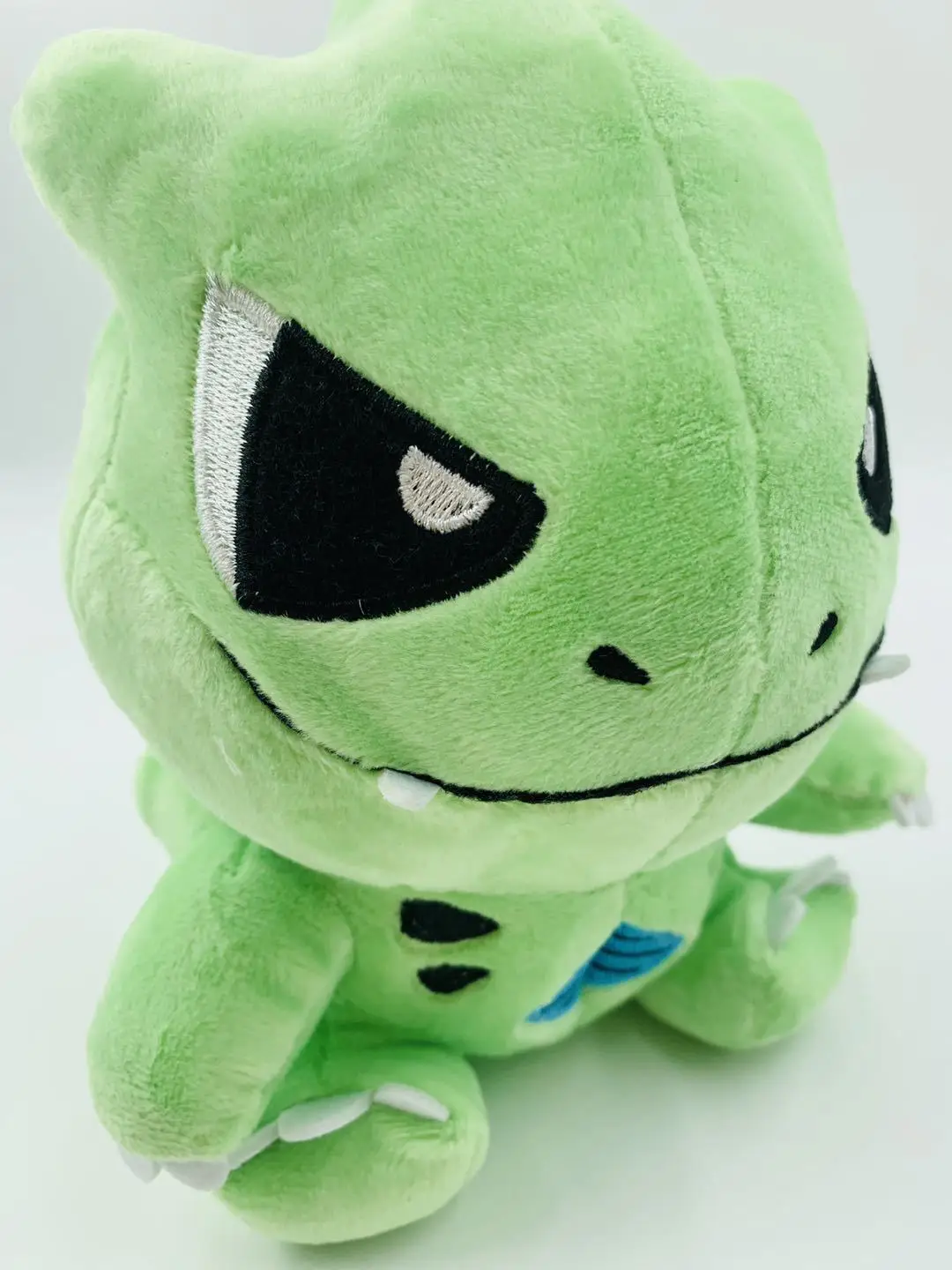 

new Favorite 20cm plush Tyranitar green toy stuffed soft cute lovely good quality positive energy doll christmas gift for kid