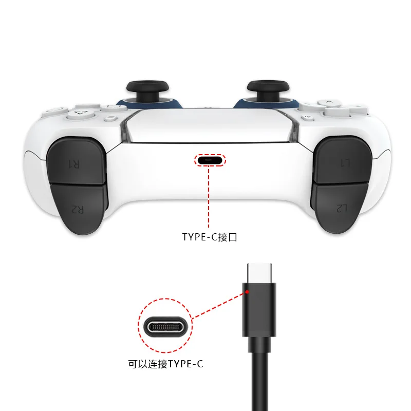 

Частная модель PS5 внешний вид PS4 Беспроводная Bluetooth игровая ручка PS4 Bluetooth двойная вибрация гироскоп игровая ручка