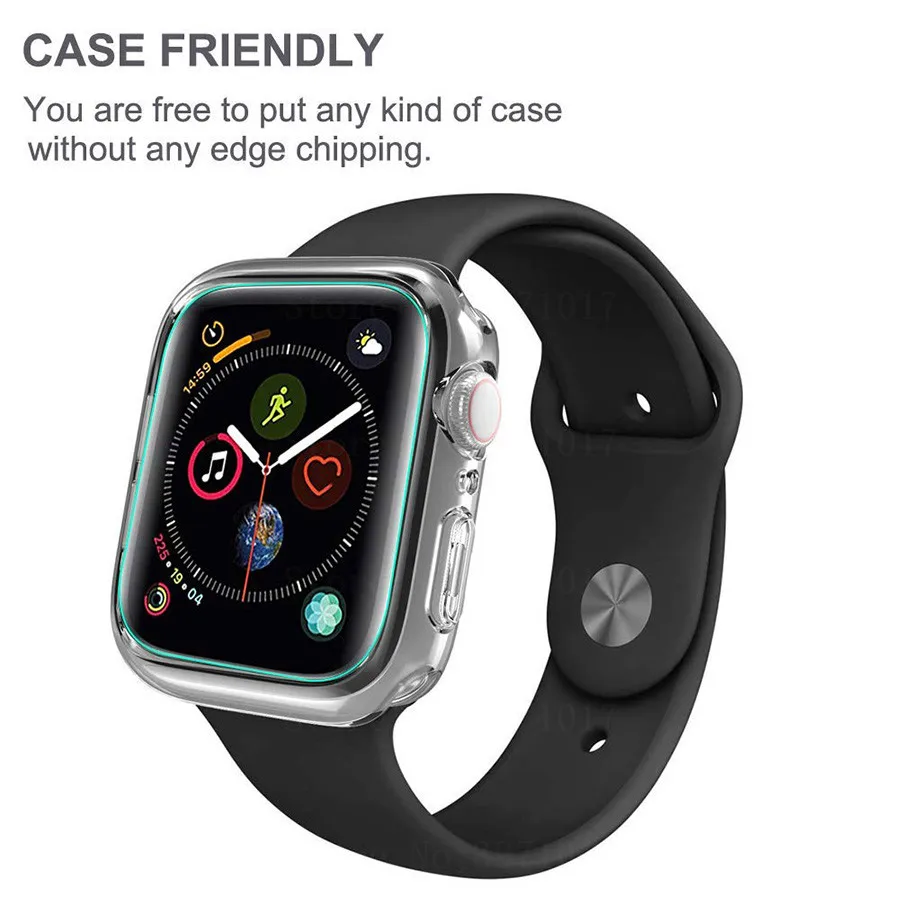 Для Apple Watch 2018 Защитная пленка для экрана серии 4 5 44 мм 40 полное покрытие TPU мягкая