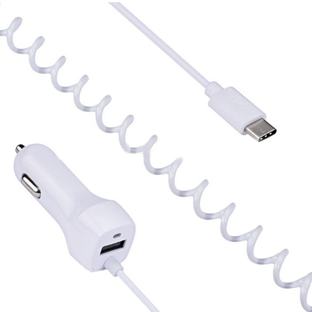 Автомобильное зарядное устройство с usb-кабелем, зарядное устройство для мобильного телефона для iphone 11, 7, samsung, S10, Xiaomi, Micro USB type-C, быстрое автомобильное зарядное устройство для телефона