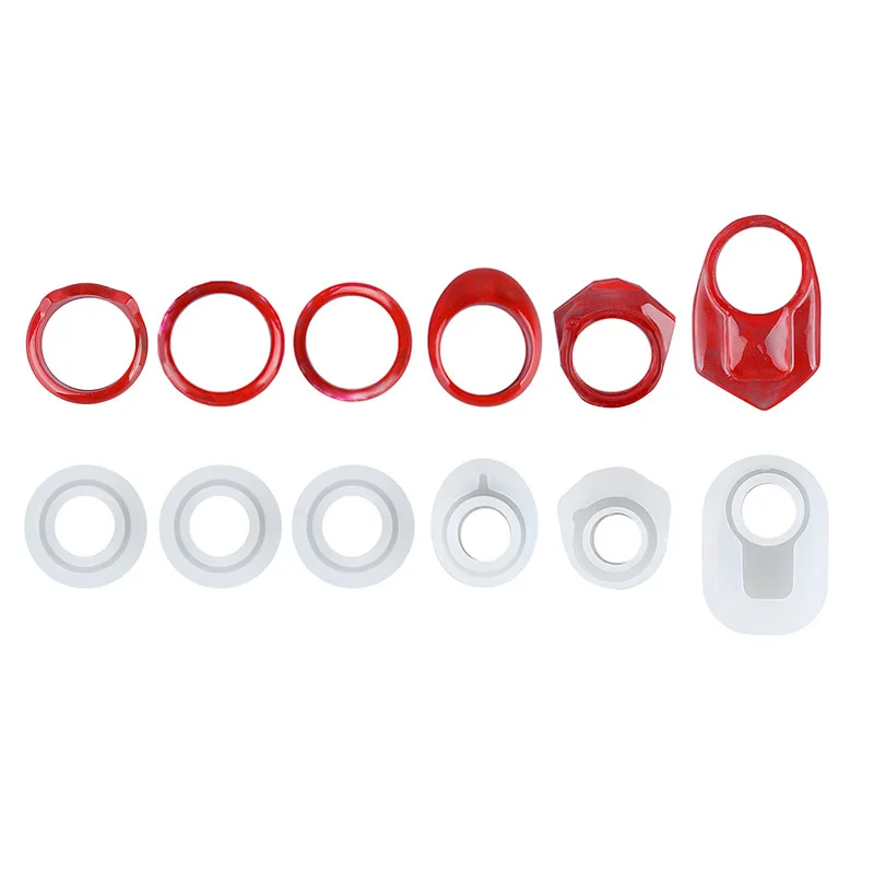 6 шт. силиконовая форма для подвесок в виде кота|Инструменты и оборудование