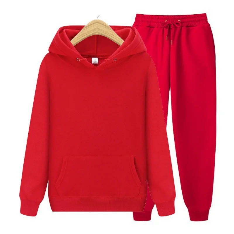 

2021 New Sweater Suit Men And Women Sportswear Clothes + Pants Two-piece Couple Suit PSTZF64-PSTZF67