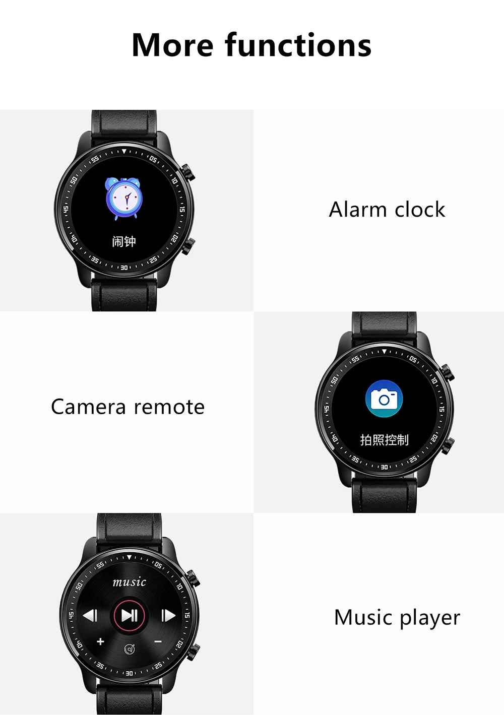 mt1 smart watch bluetooth call play music switchable dial men heart rate fitness tracker waterproof wearable devices vs dt78 l13 free global shipping