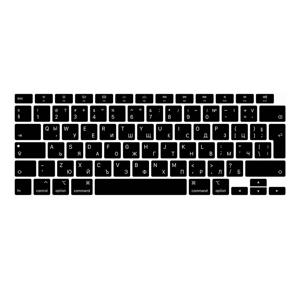 Русская клавиатура для ноутбука чехол macbook 2020 Air13 A2179 защитная пленка 13 дюймов