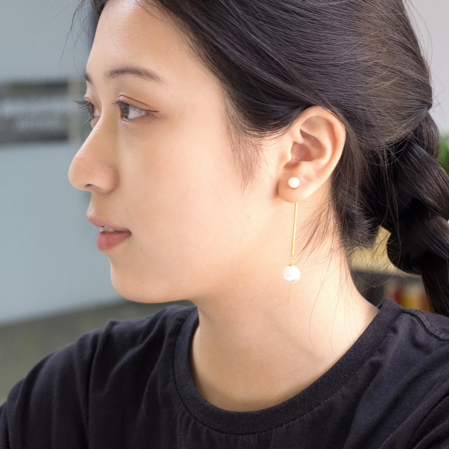 Женские длинные серьги LUXU из нержавеющей стали 2020|dangle drop earings|dangle earringsdrop dangle earrings |