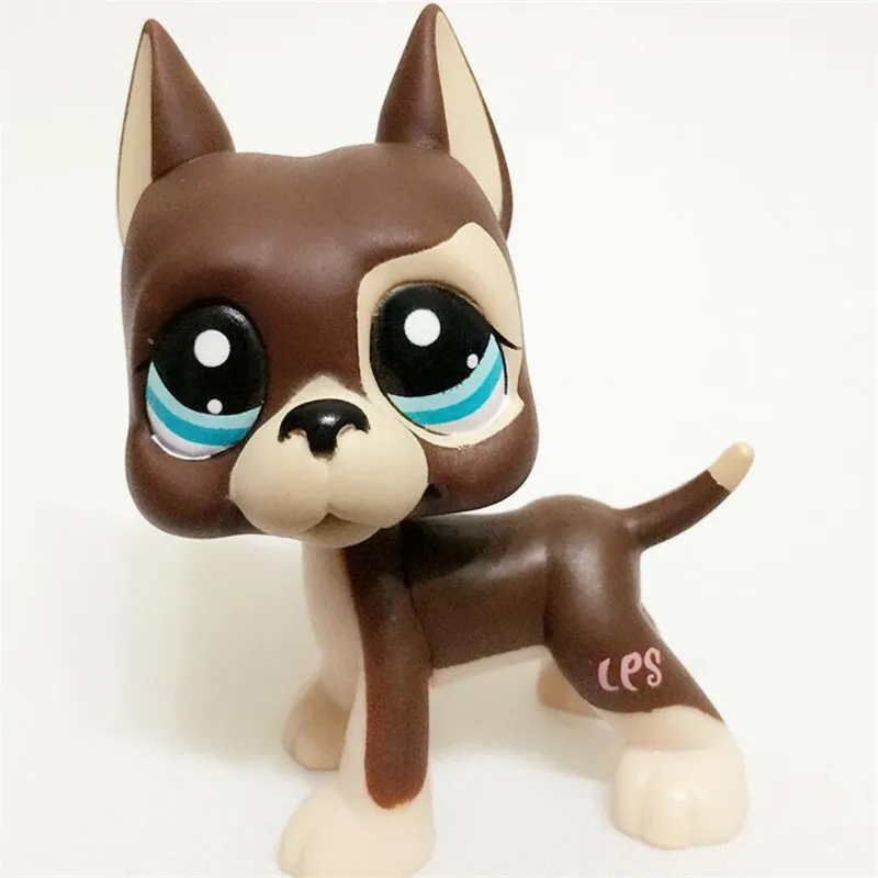 

LPS Pet Shop Cute Short Hair Cat Toys Great Dane Collie Dogs PVC Action Stand Figure Toys Cosplay Dolls Model Toy Gifts For Kids