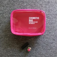 waterproof transparent pvc bath cosmetic bag women make up case travel zipper makeup beauty wash organizer toiletry storage kit
