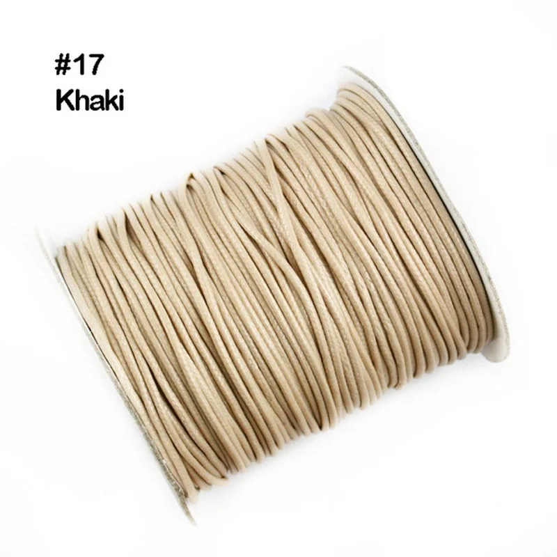 2 мм 85 м/рулонная нить хлопковые шнуры вощеный шнур Бисероплетение Шнур для
