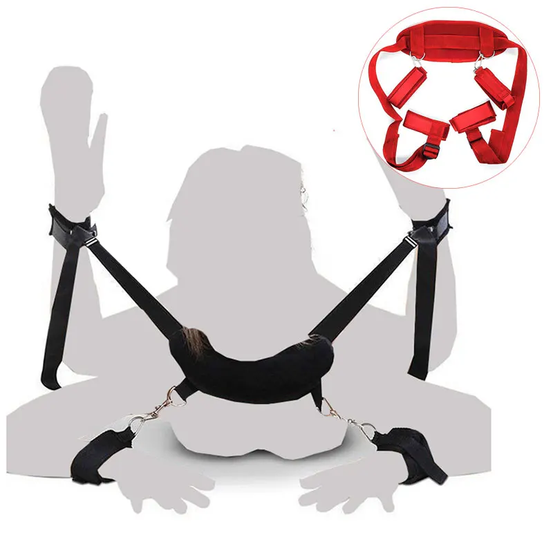 Наручники для взрослых наручники секса открытые ноги лодыжки шеи манжеты