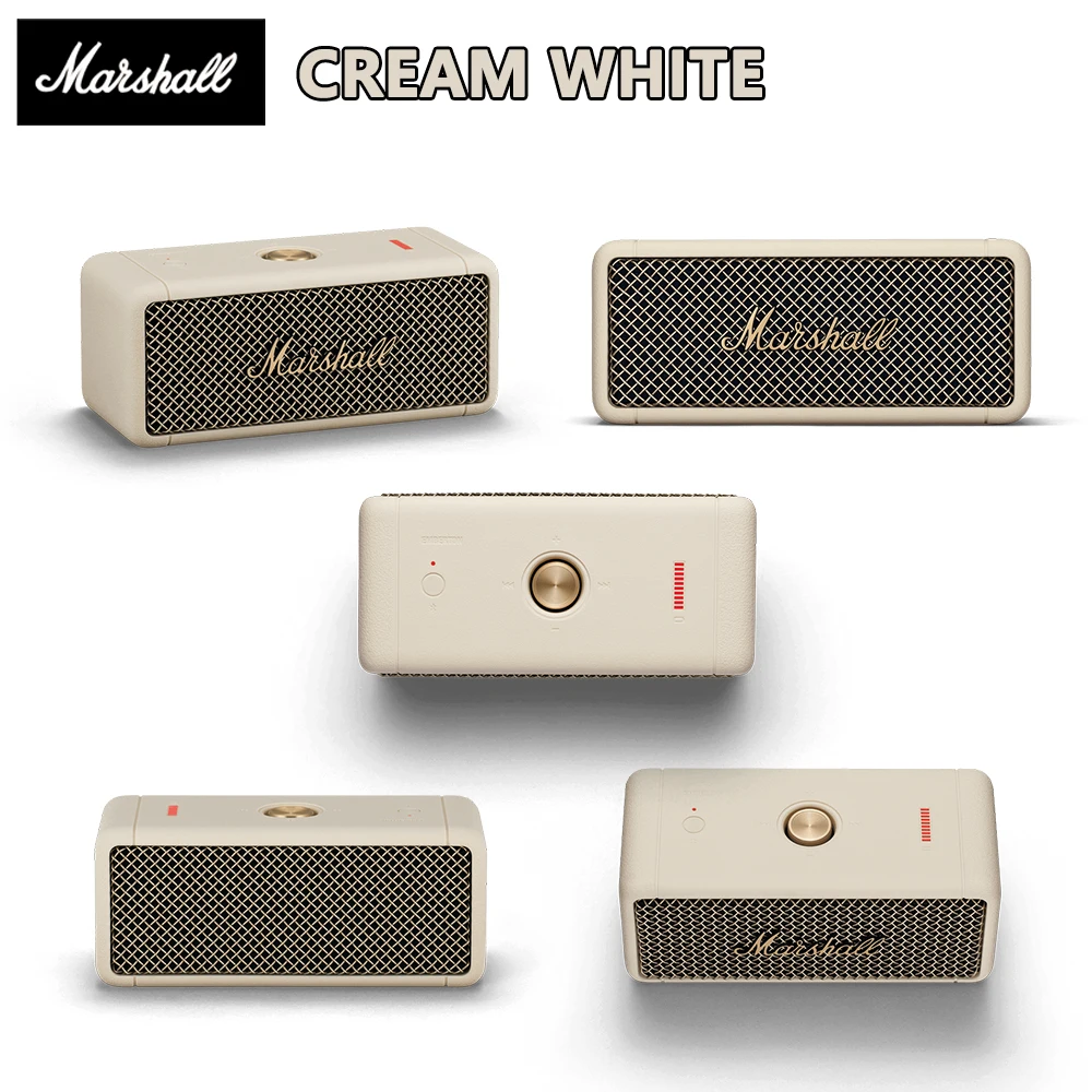 Оригинальная Беспроводная Bluetooth-колонка MARSHALL EMBERTON водонепроницаемая IPX7