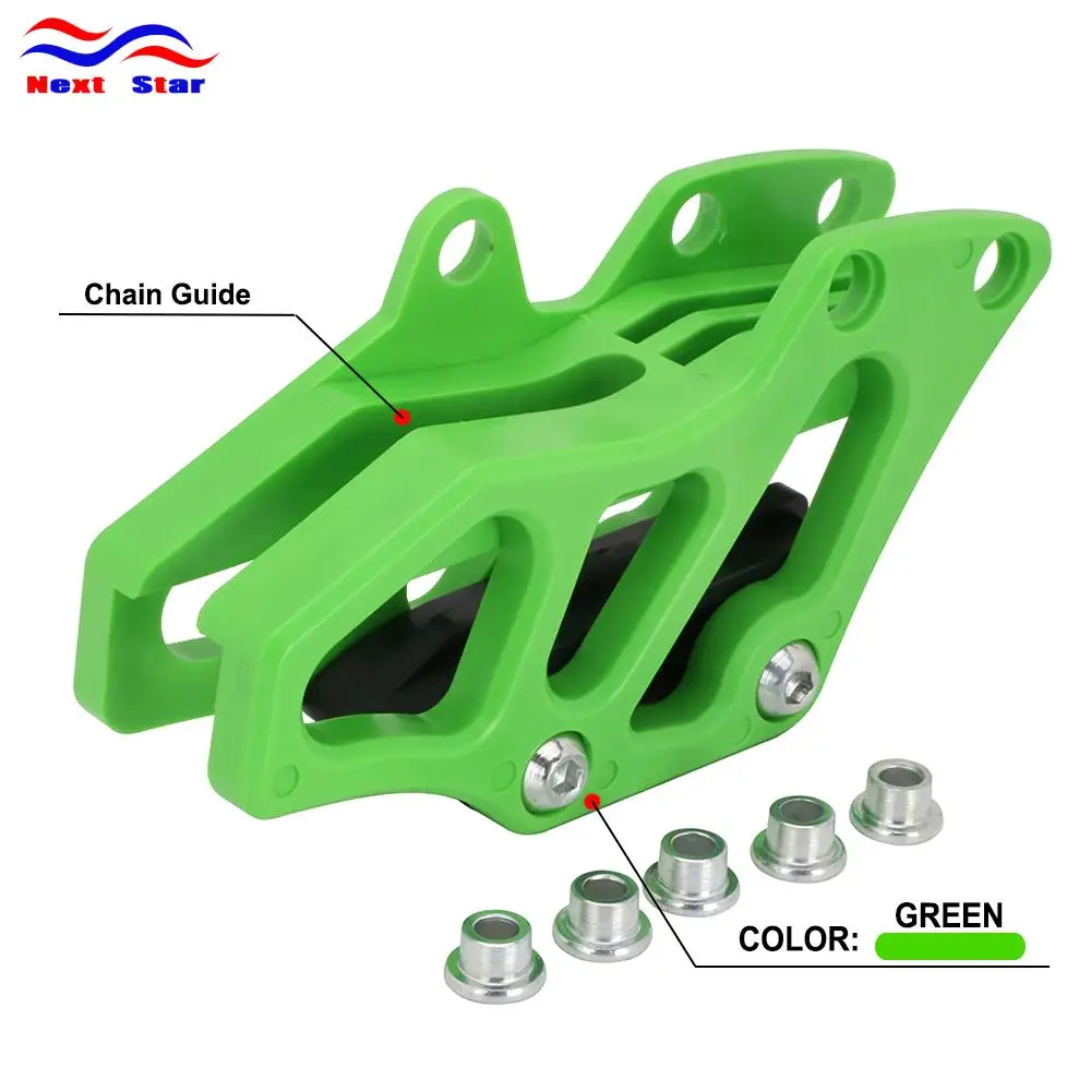 Пластиковая защитная направляющая для цепи мотоцикла Kawasaki KX250F KX250 KX450F KX450 KLX450R KX