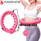 Умный обруч для снижения веса, 24 секции, разборный, Секция обруч ДЛЯ ФИТНЕССА, фитнес-массаж, два в одном, обруч для пилатеса для взрослых