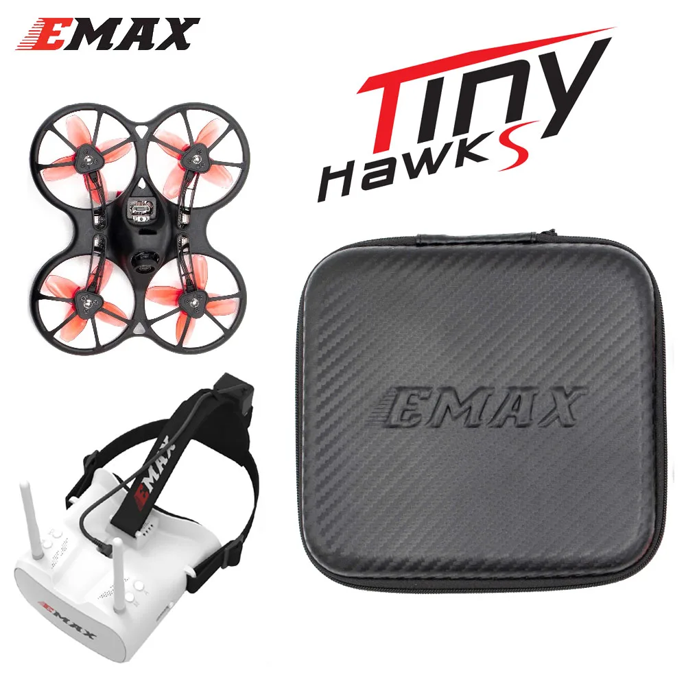 Квадрокоптер Emax 2S Tinyhawk S Mini FPV Racing с камерой 0802 15500KV бесщеточный мотор поддержкой