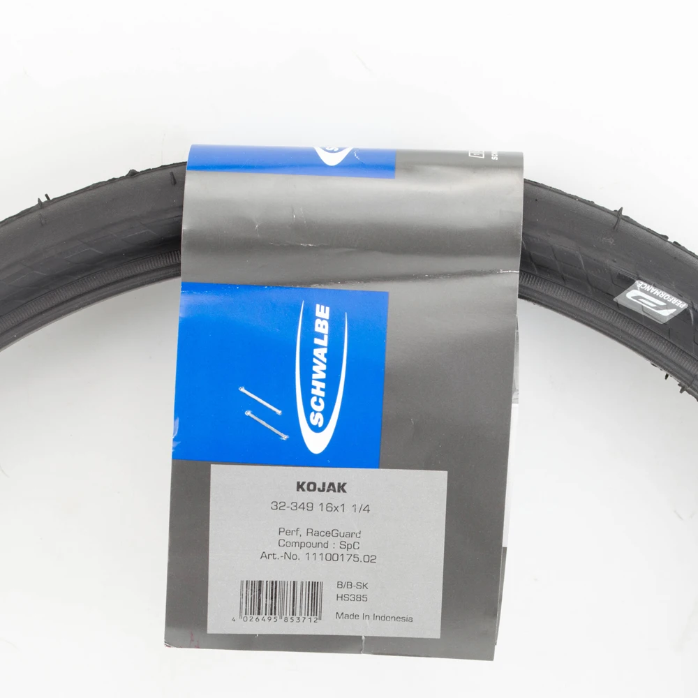 Schwalbe Kojak велосипедные шины проволочные 349 16*1 1/4 для Brompton 3Sixty 360
