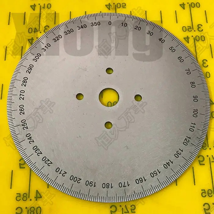 Внешний диаметр: 120 мм угловая пластина циферблата ручной колесо Круглый