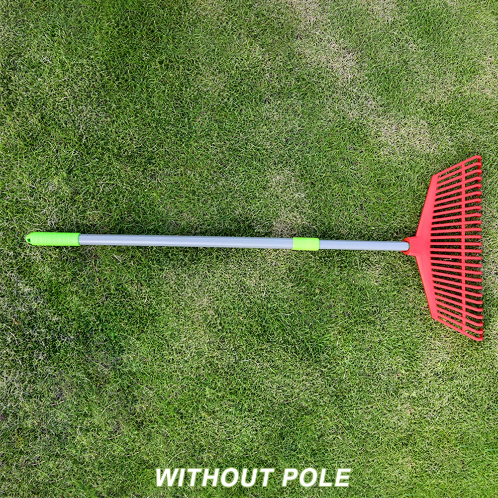 Odorless Courtyard Replacement Plastic Non-toxic Gardening Tools Lawn Practical Portable Grass Rake 26 Teeth Agricultural