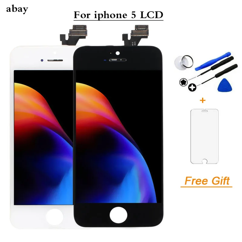 Сменный сенсорный ЖК экран A1428 A1429 A1442 для iPhone 5 дисплей в сборе с дигитайзером Apple
