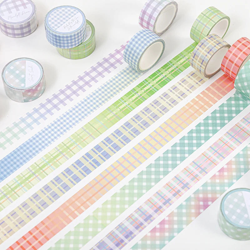 

8 шт./лот декоративная масляная бумажная масляная лента washi серии градиент Galaxy