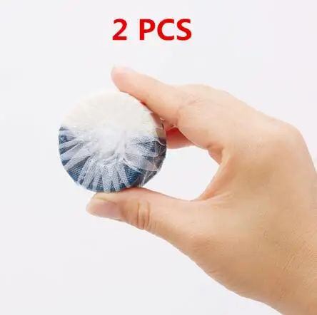 2pcs Xiaomi Mijia Clean-n-fresh двойной эффект туалетный блок независимая Водорастворимая пленка упаковка Анионный активный фактор Глубокая чистка - Цвет: 2pcs