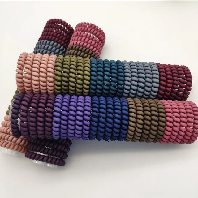 Высококачественное резиновое кольцо для волос с эффектом потертости резинка