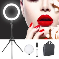 ring light 3200k 5600k video studio live makeup led fill light dimmable photography life record beauty light tattoo accessories