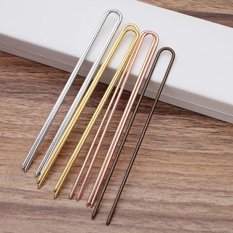 

115mm Blank Chinese Hair Stick Hairpins Bases Setting DIY Findings for Women Jewelry Wedding Bridal Bridesmaid Hair Clip Pins