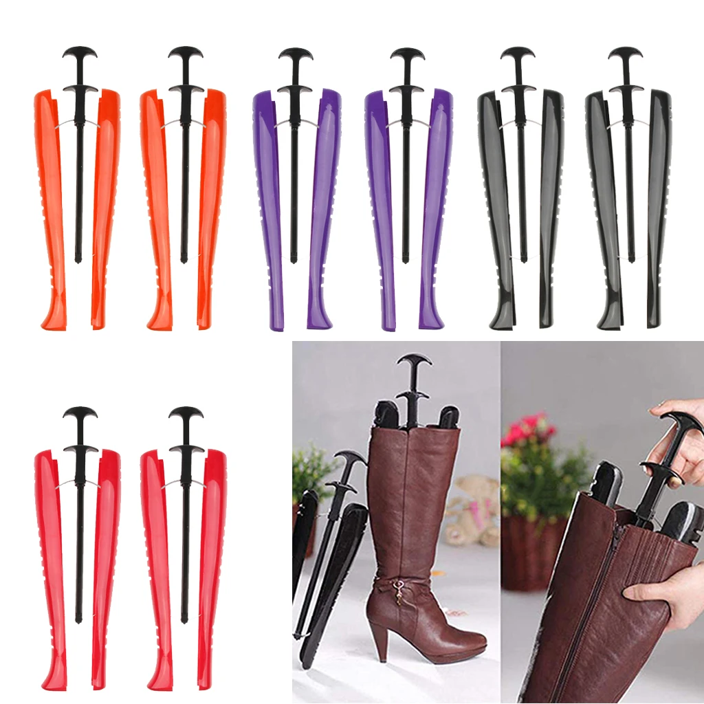 

2Pack Boots Tree Womens Automatic Tall Boot Shoe Stretcher Support Keeper
