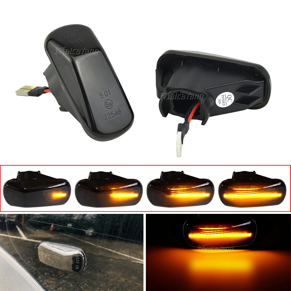 Динамический Led Боковой габаритный фонарь поворота светильник для Honda Civic CRV