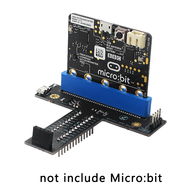 Micro:bit GPIO 5V 3 V Выходная Плата расширения для BBC Программирование программирования