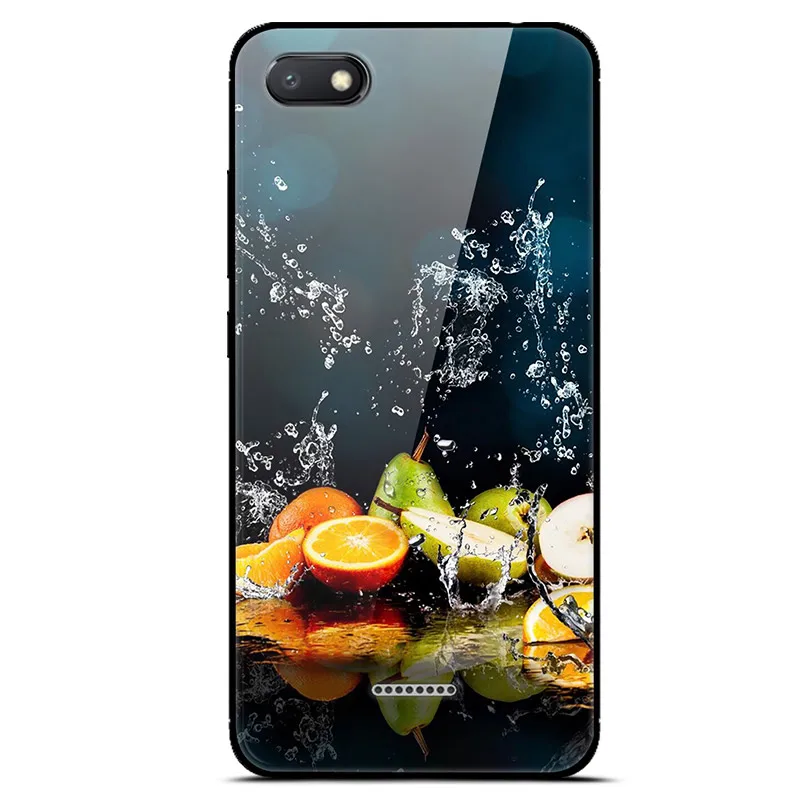 7 For Xiaomi Redmi 6A Case Cover Luxury Tempered Glass Case Phone Cover For Xiomi Redmi 6A 6 A A6 Phone Back Fundas Redmi 6A Case - Цвет: 7