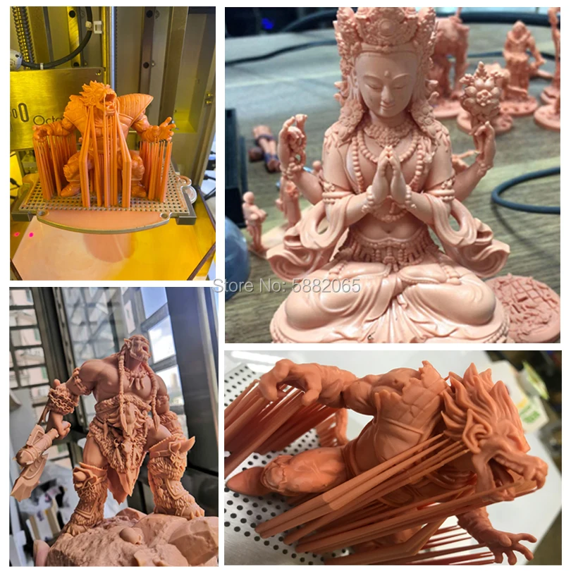 

Высокопрочная смола для 3d-печати с низкой усадкой нм UV3D, подходит для 3D-принтера Nova B3/B4, расходные материалы особой модели G815