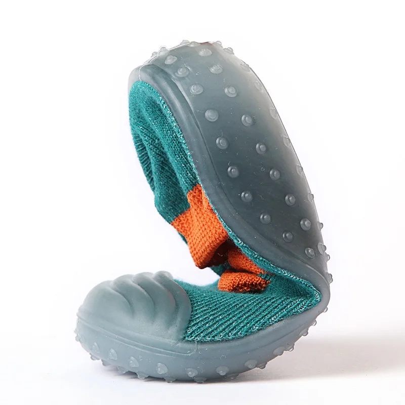 

Children Anti-slip Shoes Newborn Baby Girl Cotton Non-slip Floor Socks Baby Boy Rubber Sole Cartoon Indoor Socks Infant Shoes