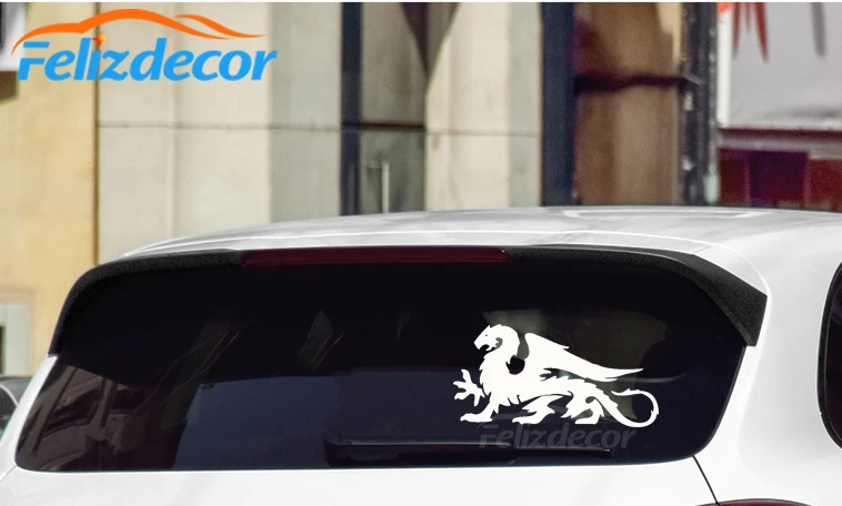 Awesome Large Dragon Stickers Window Decal Vinyl Car Decals Modern Bumper Removable ZP0482 | Автомобили и мотоциклы