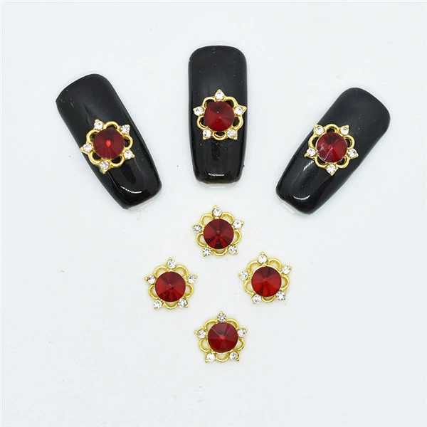10PCs-926-24 10 шт./партия, 3D украшения для ногтей, аксессуары для ногтей, хрустальные бриллианты, стразы, блестящие 3d украшения - Цвет: 10PCs-926-24